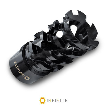 1/2-28 'Walking Dead' Flash Hider - Stainless Steel