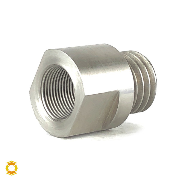 5/8-24 to 3/4-10 Thread Adapter - Stainless Steel