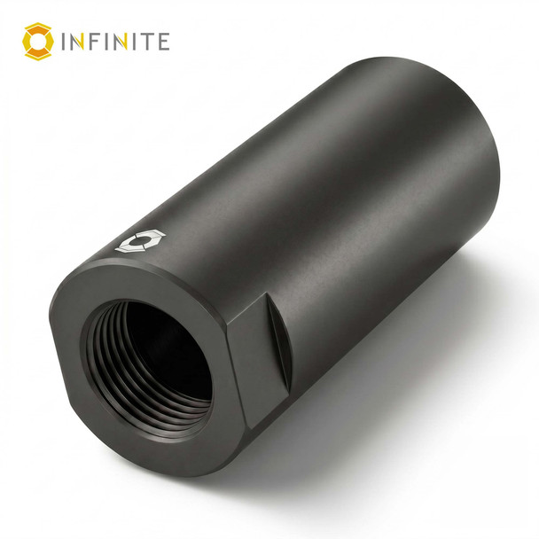 2-1/4 Inch QD Titanium Sound Redirect - Black PVD
