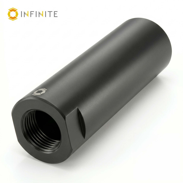 4 Inch QD Titanium Sound Redirect - Black PVD