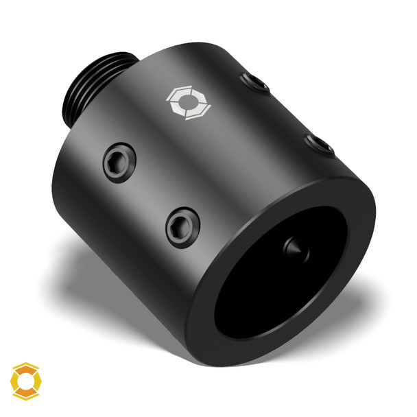 .800 Bull to 1/2-28 Slip-On Adapter - (Gen 2) - Black Nitride, Stainless Steel