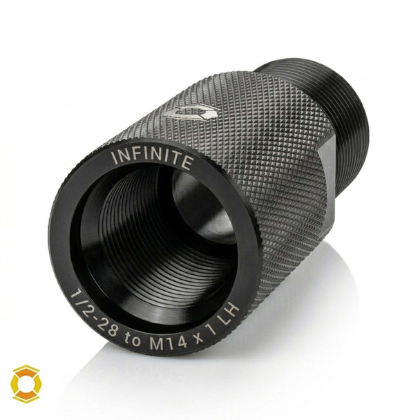 1/2-28 to M14 x 1 LH Thread Adapter