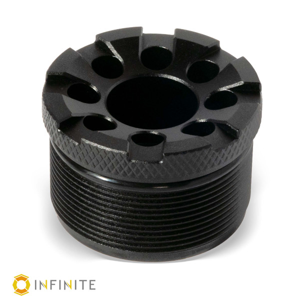 Halestorm Redirect Cap (Fits 10-12 Inch Redirects) - Satin, Black Anodized