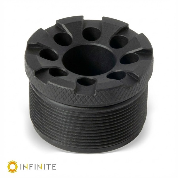 Halestorm Redirect Cap (Fits 10-12 Inch Redirects) -Matte, Black Anodized