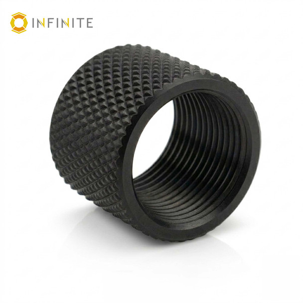 1/2-28 RH  Knurled Thread Protector (Pistol Version)