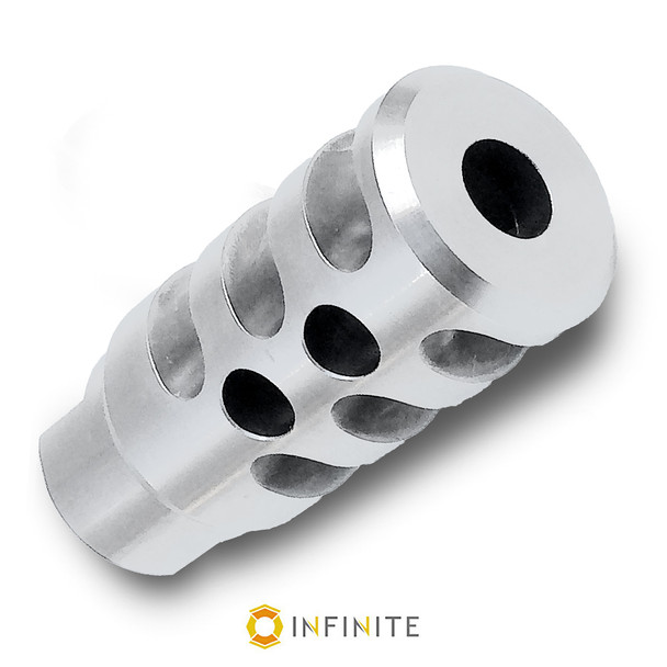 5/8-24 X-Treme Muzzle Brake - Stainless Steel