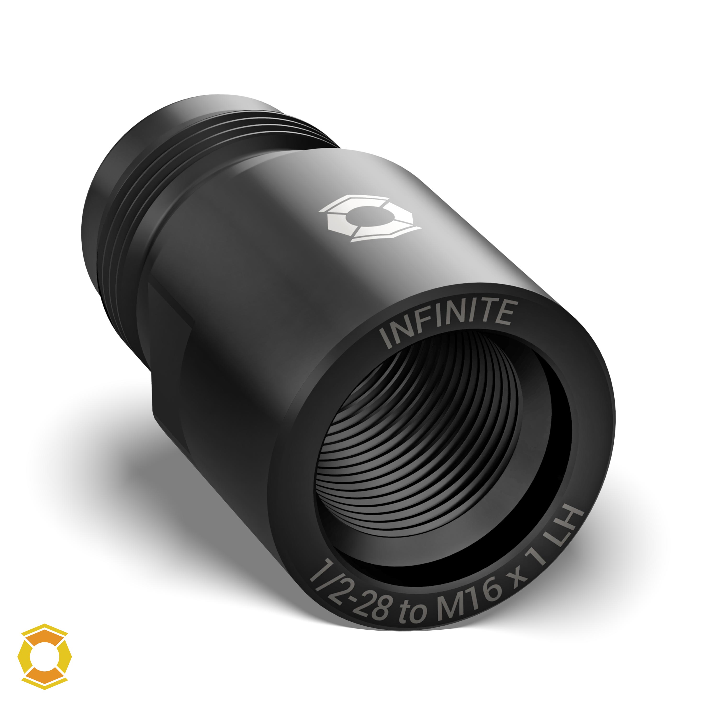 1/2-28 to M16 x 1 LH Thread Adapter - Infinite Product Solutions