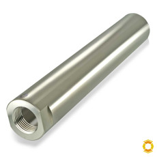 Titanium Smooth Sound Redirect Sleeve (8 Inch) - Polished