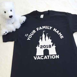 Your Family Disney Vacation Castle | Short Sleeve Shirt in All sizes