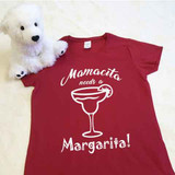 Mamacita Needs A Margarita Ladies Fitted Shirt