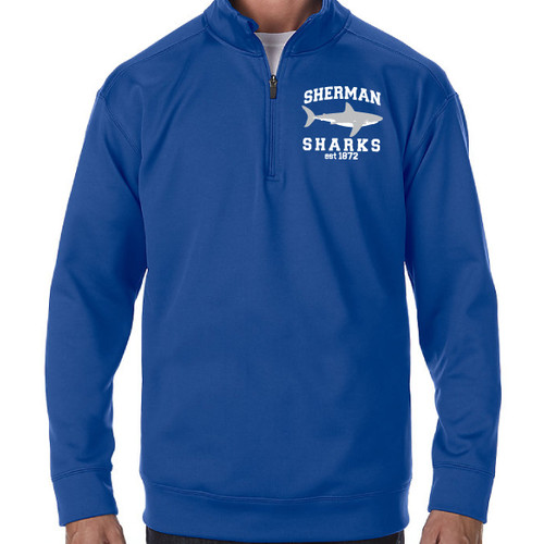 Roger Sherman  "est 1872"  1/4 Zip Heavyweight Sweatshirt