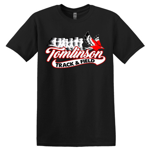 Tomlinson Track & Field - Black T-shirt