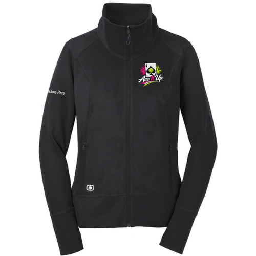 OGIO "Ace It Up" Women's Fulcrum Full-Zip - Black