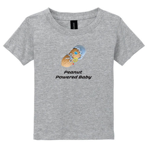  Peanut Powered Baby Sport Grey T-Shirt 