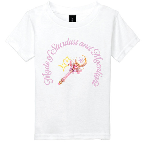Made of Stardust and Moonlight White T-shirt 
