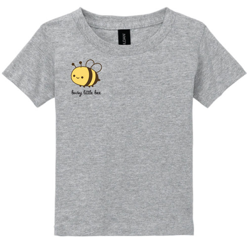 Busy Little Bee Grey T-Shirt