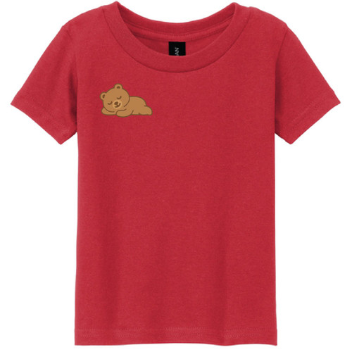 Sleepy Bear Red T-Shirt 