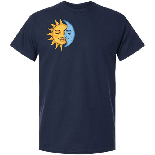 Sun and Moon Navy T-Shirt 