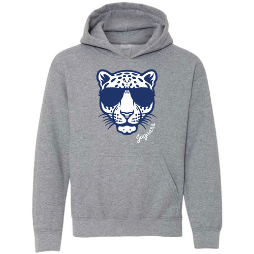 Jennings Jaguars Sunglasses Grey Hoodie