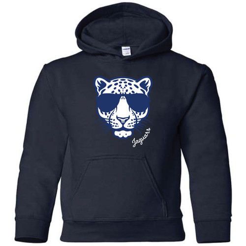 Jennings Jaguars Sunglasses Navy Hoodie
