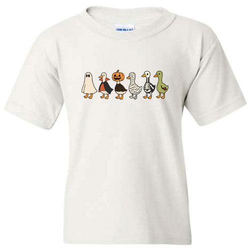 Duck Halloween White Tshirt