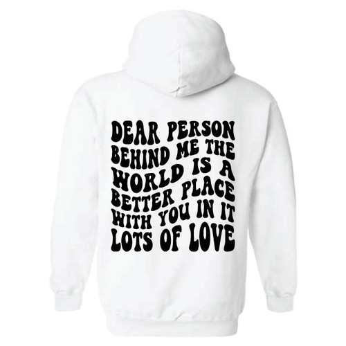 Inspiration White Sweatshirt 
