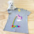 Barfing Unicorn Ladies Fitted V-Neck Shirt