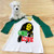 One Love Ladies Slim Fitted Raglan 3/4 Sleeve