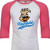 Riverfield Classic Roadrunner Raglan Baseball Style 3/4 Sleeve Tee Shirt