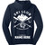 St. Thomas Ski Club Super Heavyweight Navy Adult Pullover Hoodie