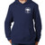 St. Thomas Ski Club Youth Midweight Navy Pullover Hoodie