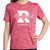 Riverfield Varsity Power Pink Electric Heather Short Sleeve Tee in Youth Sizes