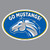 Second Hill Lane "GO MUSTANGS" -  4" x 6" Oval Car Magnet