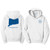 Stratfield - White Youth Hoodie - CT Graphic