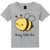 Busy Little Bee Grey T-Shirt