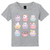 Cat Cupcake  Grey T-shirt