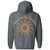 Powered By Sunshine Dark Heather Grey Hoodie