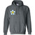 Dont Worry Be Happy Dark Heather Grey Hoodie