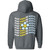 Dont Worry Be Happy Dark Heather Grey Hoodie
