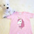 Pink Unicorn Shirt in Baby and Toddler Sizes