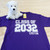 Purple class of 2032 varsity adult shirt