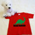 Vegetarian Brontosaurus Dinosaur Shirt in Baby and Toddler Sizes