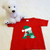 Christmas Letters Shirt in Baby and Toddler Sizes