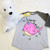 Narwhal Unicorn Of The Sea Toddler Raglan 3/4 Sleeves