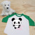 Let's Be Friends Panda Toddler Raglan 3/4 Sleeves