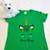 St. Patrick's Day Unicorn Crown Ladies Fitted Shirt