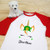 St. Patrick's Day Unicorn with Hat Adult Raglan 3/4 Sleeve