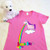 Barfing Unicorn Ladies Fitted Shirt