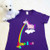 Barfing Unicorn Ladies Fitted Shirt