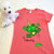 Froggycorn the Frog Unicorn Ladies Fitted Shirt